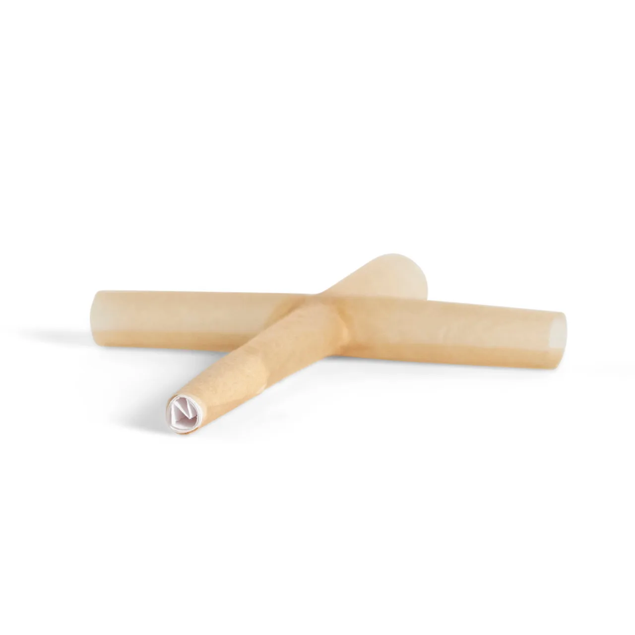 Custom Pre Classic King Size Natural Roll Cross Cone with Tips