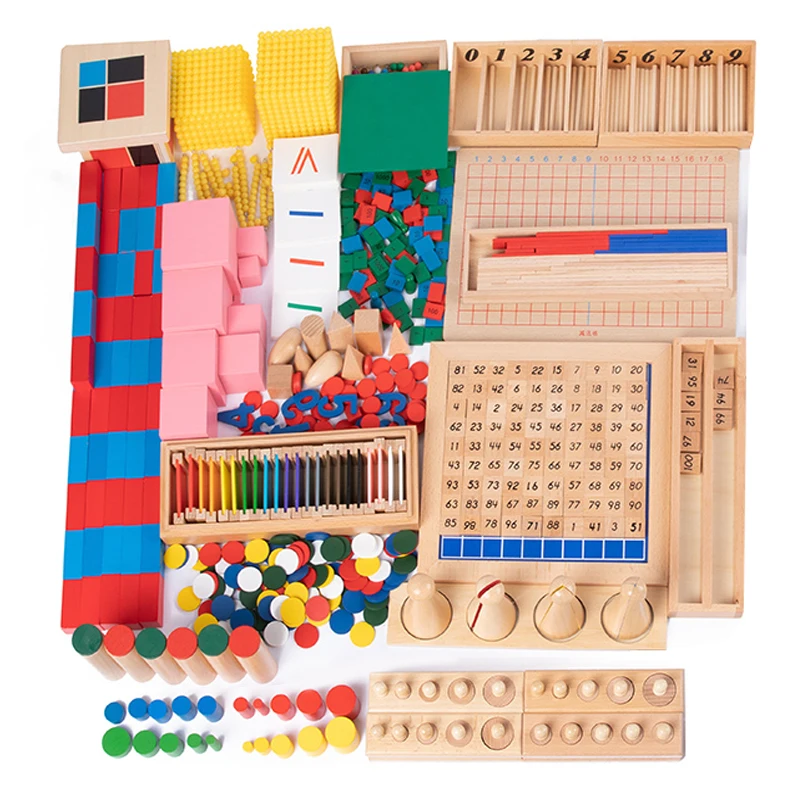 Teaching Learn Baby Montessori Premium Wooden Manual Furniture Kindergarten Materials Other Educational Sensory Toy Kids Games