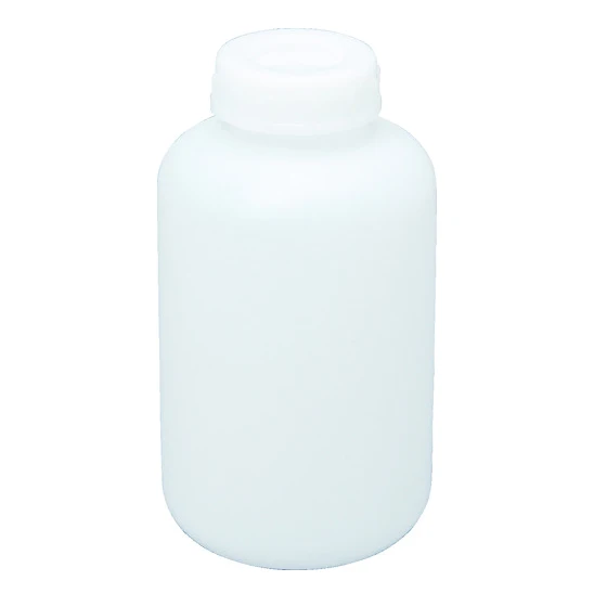PE material plastic single wall bottle convenient to use for sale
