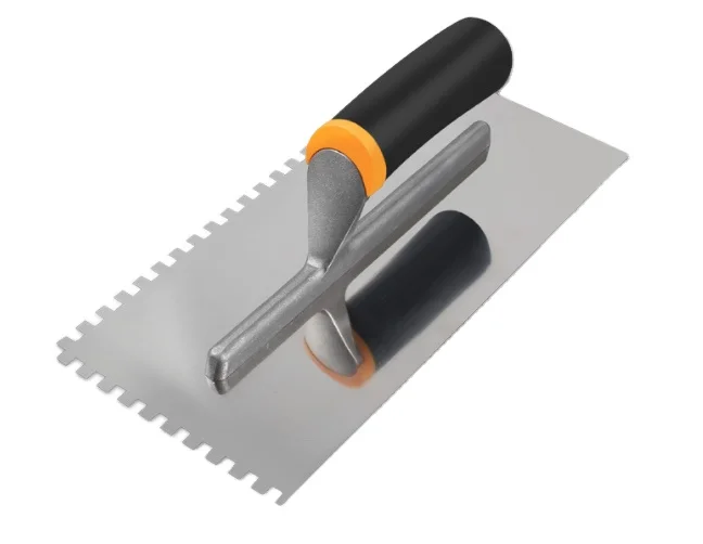 High elastic stainless steel plaster putty knife mirror polishing coated glue non-slip handle spatula knife