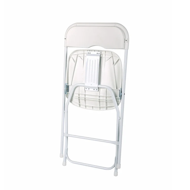 Factory Wholesale Price Portable White Outside Plastic Folding Chair