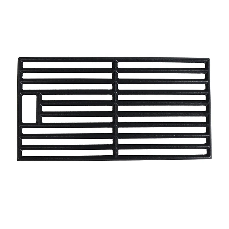16' Portable Porcelain Cast Iron Grill Grate Replacement Parts for Weber