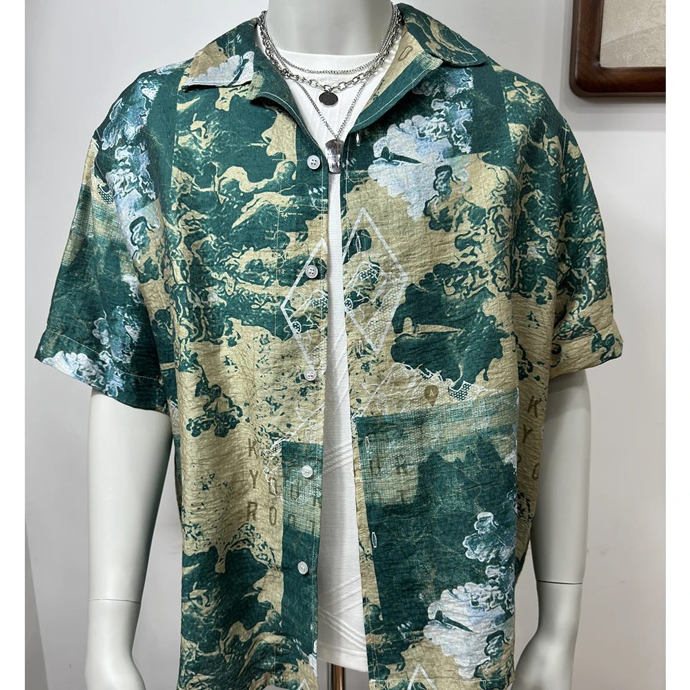 Hot Selling Custom Designer Digital Print Lyocell Fabric Excellent Softener Textile Raw Material for Clothing