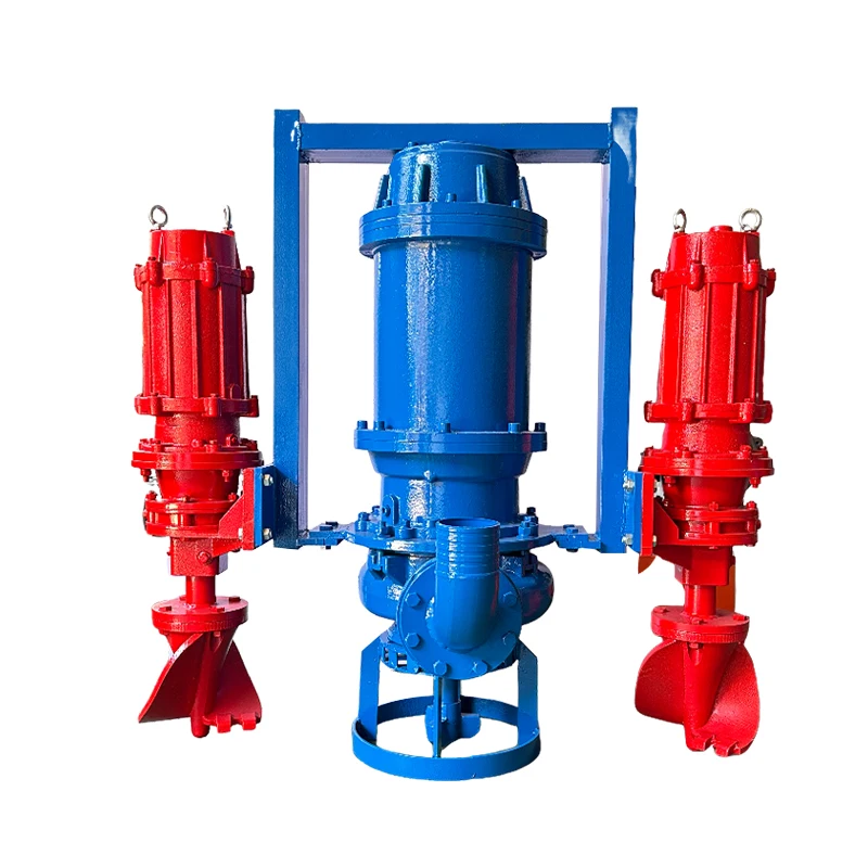 High Chromium Alloy Wear-Resistant Mud Sand Pumping High Power Vertical Submersible Slurry Pump