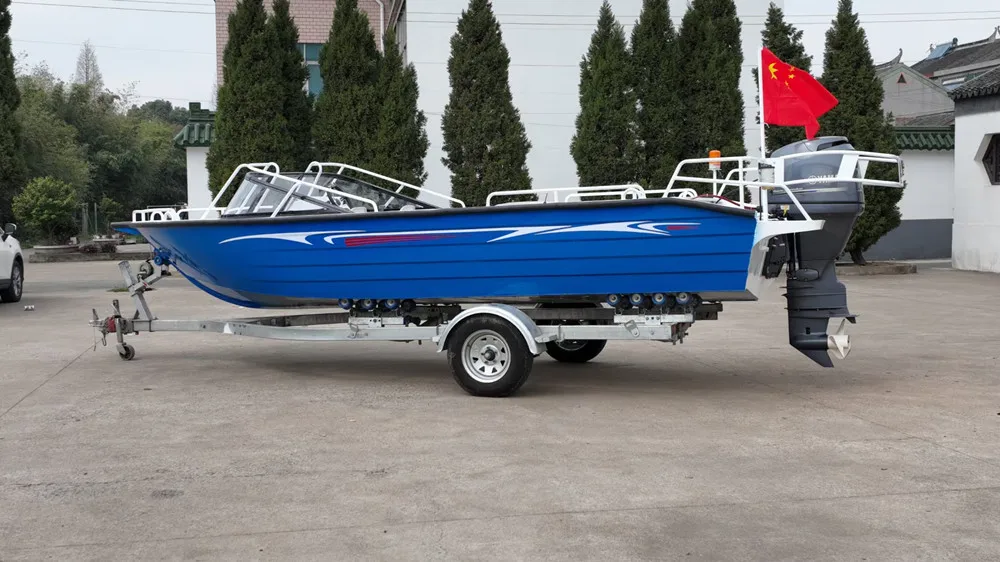 6m/24ft full-welded CE Certificate 9-24ft Aluminium Boat for sale fishing boat sail boat for sale