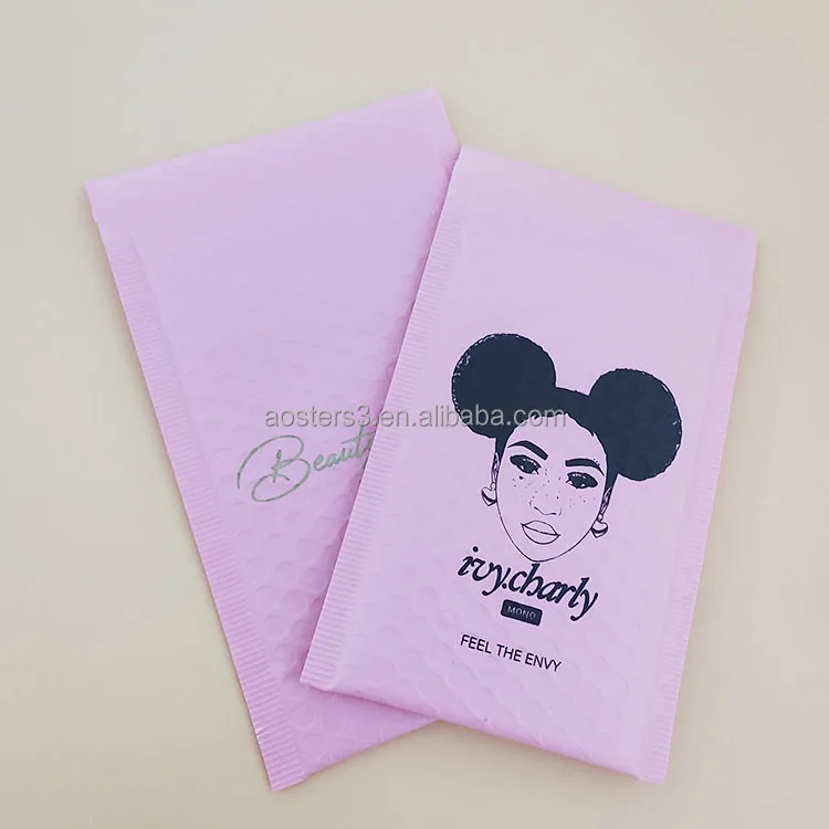 custom size logo bubble mailer bags decorative bubble mailers Poly Mailer Bags