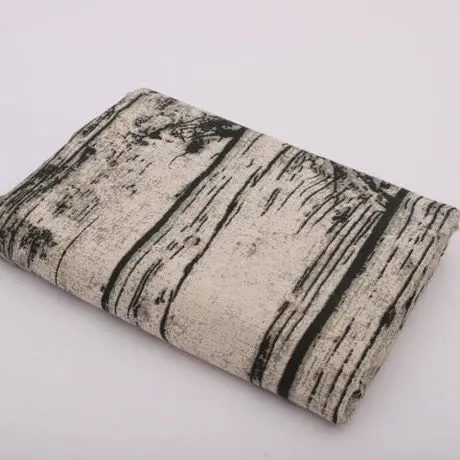 Wholesale High Quality 100% Cotton Printed Linn Pattern Sofa Cover Curtain Cloth Tablecloth Canvas Fabric