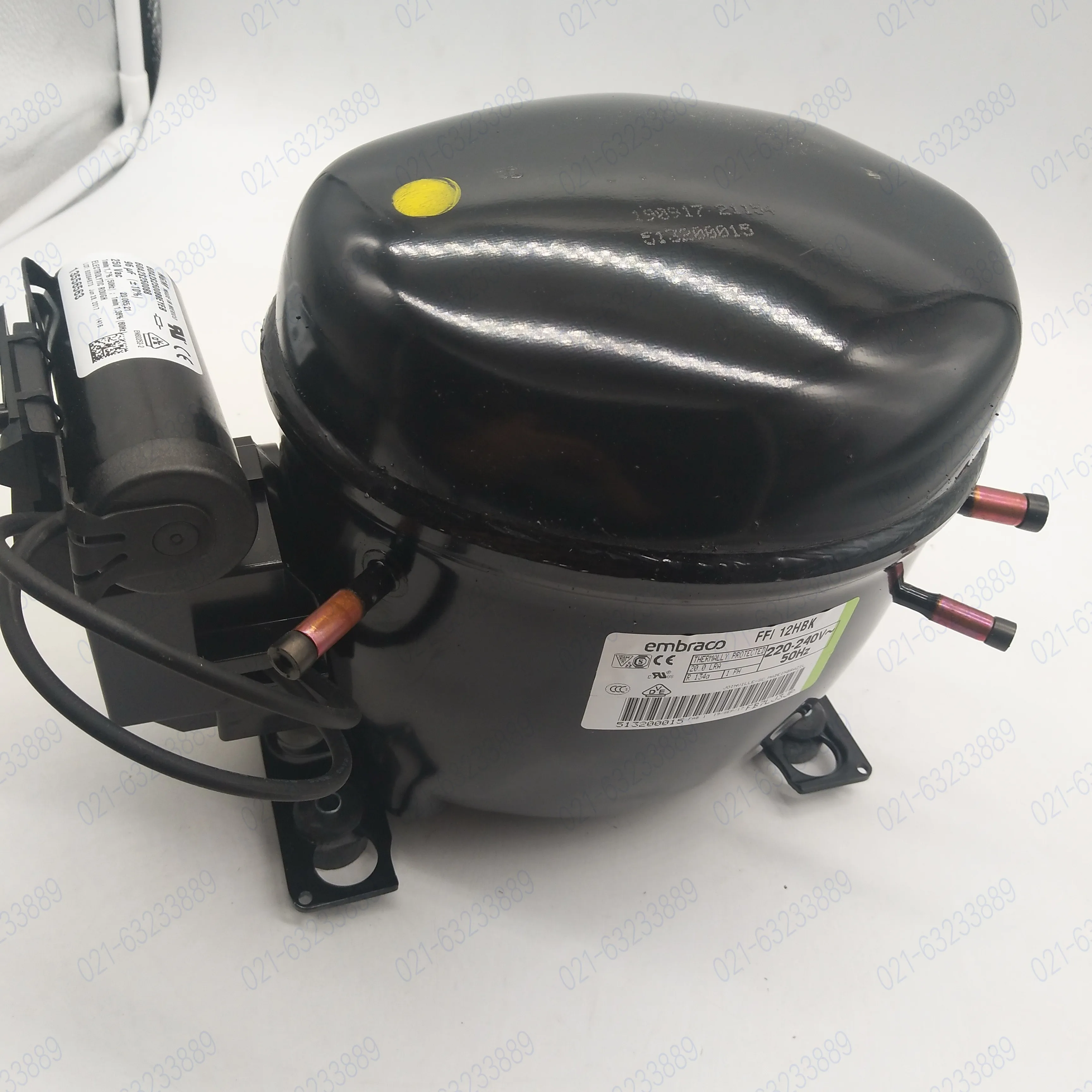  Оригинальный Новый 220V ~ 240V/50HZ большой 1/3HP + Embraco aspera компрессор FFI 12HBK Для