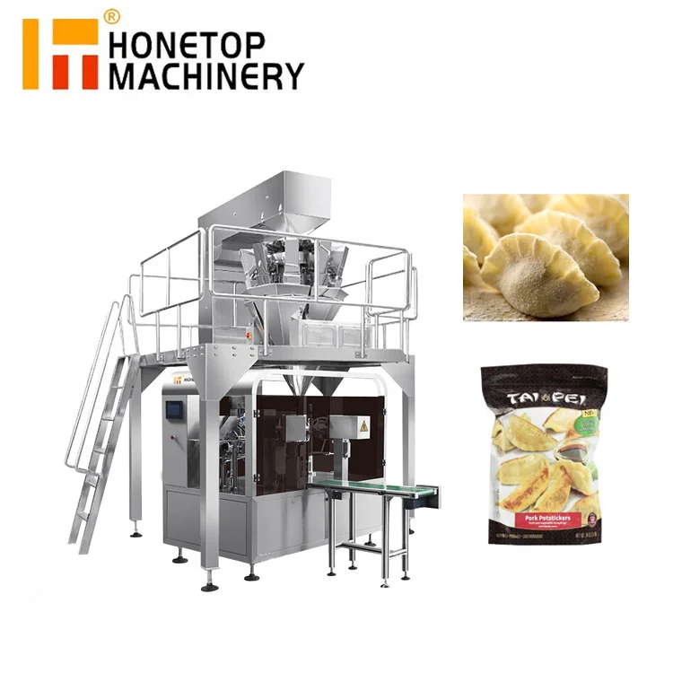 Fully Automatic Nitrogen Banana Potato Chips Packaging Machine For Corn Chip
