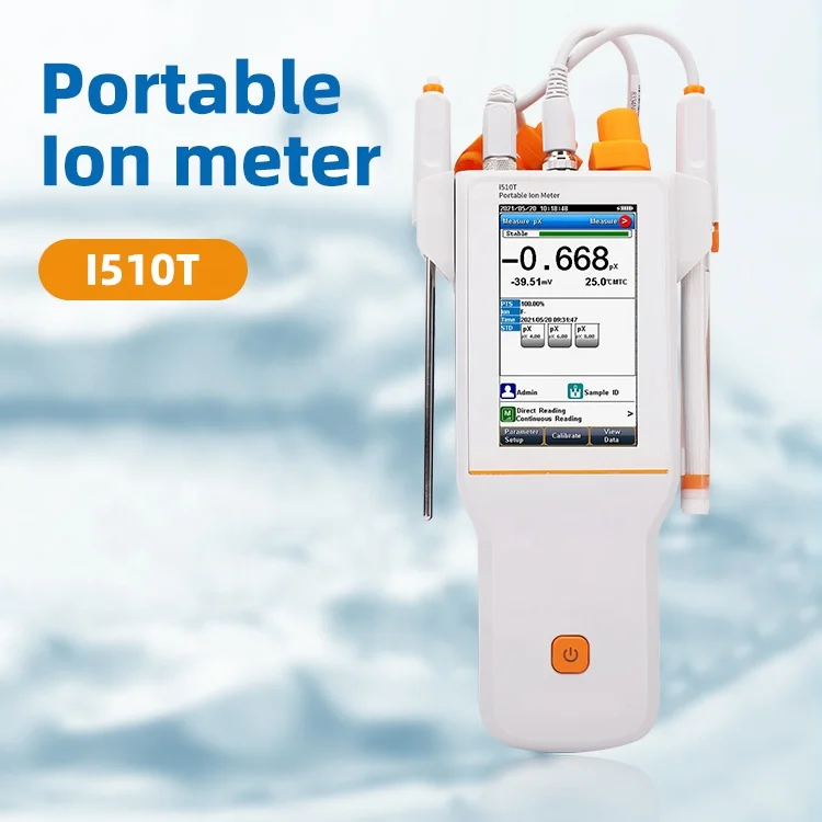 High precision Digital Portable pH/Ion Meter DSI510T waterproof Ion Meter for laboratory testing equipment