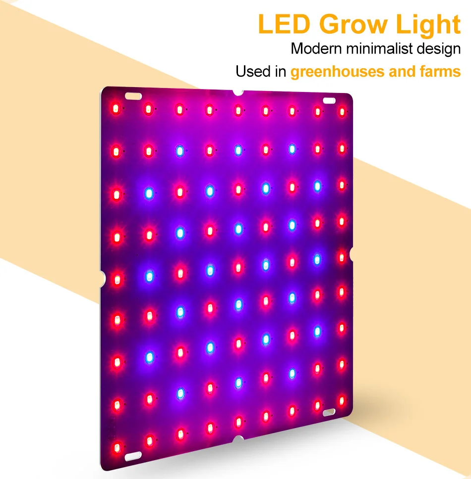 169LED plant grow light red blue purple light 50W full spectrum grow lamp for flower potted lighting chandelier