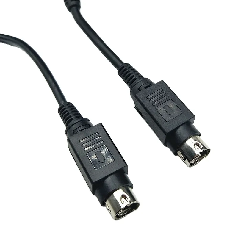 Factory Custom large current 1.5meter mini din power din 4 pin male Power Cable