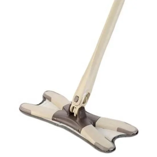 
Household dust-driven rotary x-type aluminum plate flat mop 