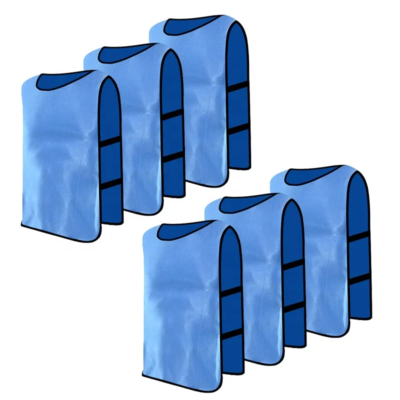 Factory wholesale Custom breathable Scrimmage Training Vests Sports Mesh Pennies Blank Soccer Bibs football vest