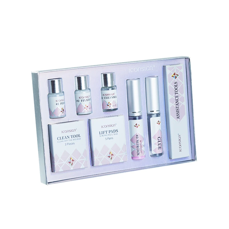 Lash lift kit Eyelash Perming Kit sodium bromate free Fast 3-5 Mins eyelash lift kit private label