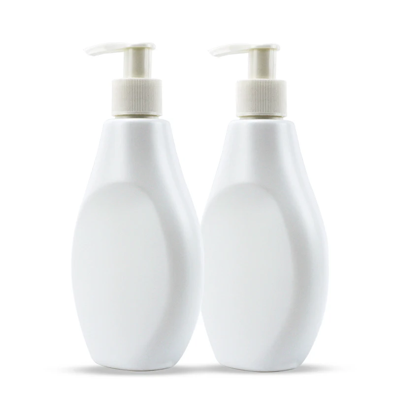250Ml Empty Plastic Cosmetic Body Lotion Bottles Luxury Shampoo Shower Gel Packaging Bottles