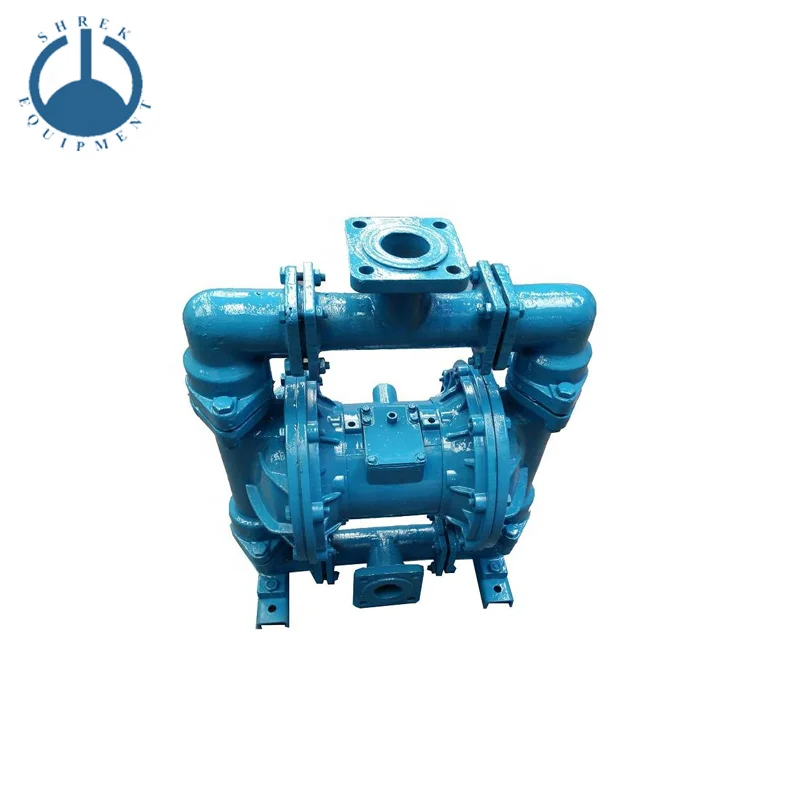 Top quality CE certified  QBYC-F46 fluorine-lined pneumatic diaphragm pump | fluorine-lined electric diaphragm pump