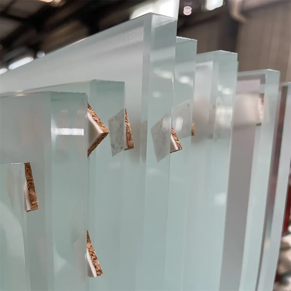 Glass manufacturer 4mm 5mm 6mm 8mm 10mm 12mm thick clear float glass sheet tempered safety frosted etched glass