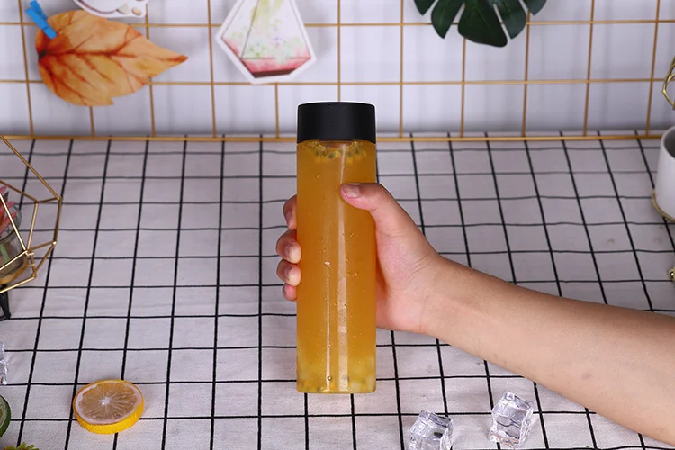 PET Bpa Free Bulk Empty Pet 600ml 500ml 400ml bottles for juice business plastic bottles for juice