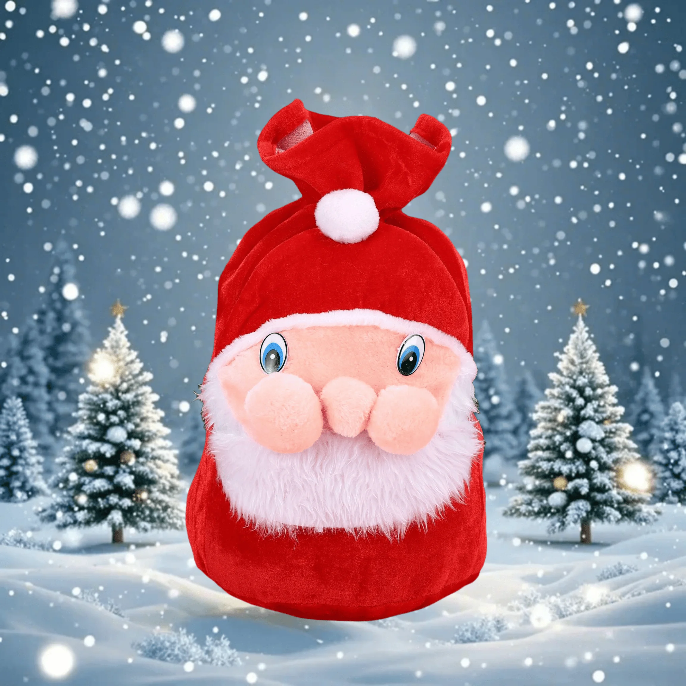Products Manufacturers direct Christmas ornaments Snowman Santa Claus carry high-grade gift bags