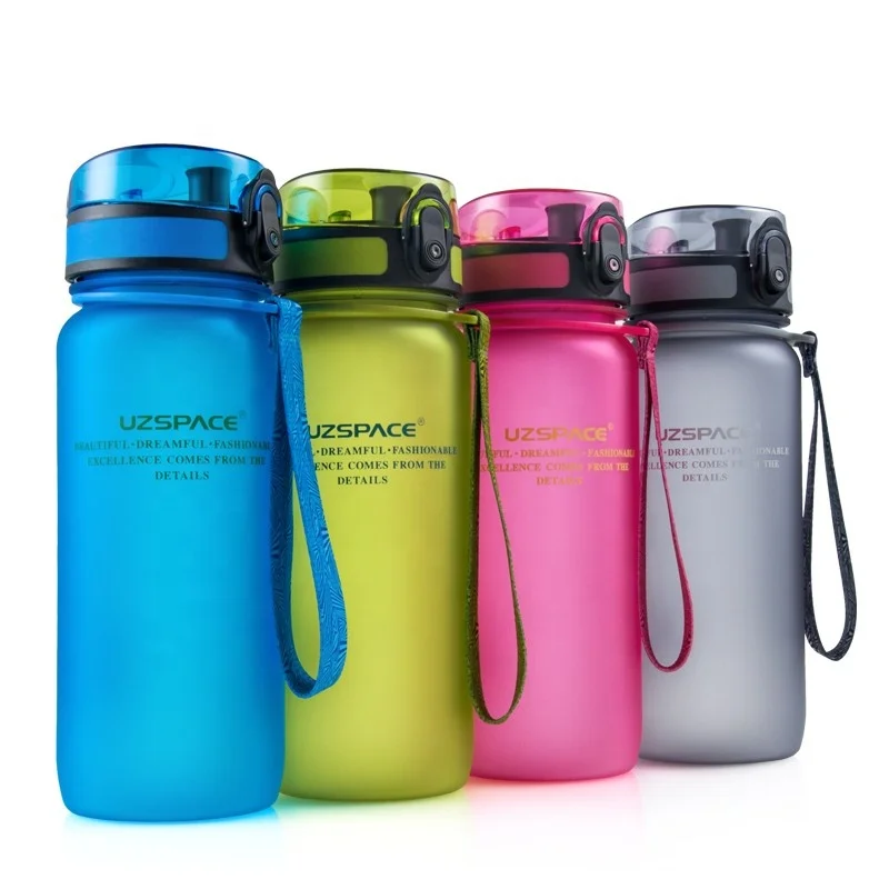 UZSPACE China supplier BPA free Triton 650ml bottle for water tritan material 100% BPA free  leakproof water bottle for sports
