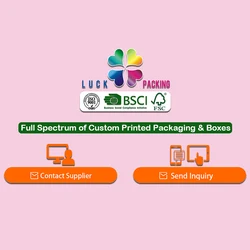 Wholesale Custom Favour Trinket Boxes Wedding Invitation Camping Party Blister Pack Paper Box