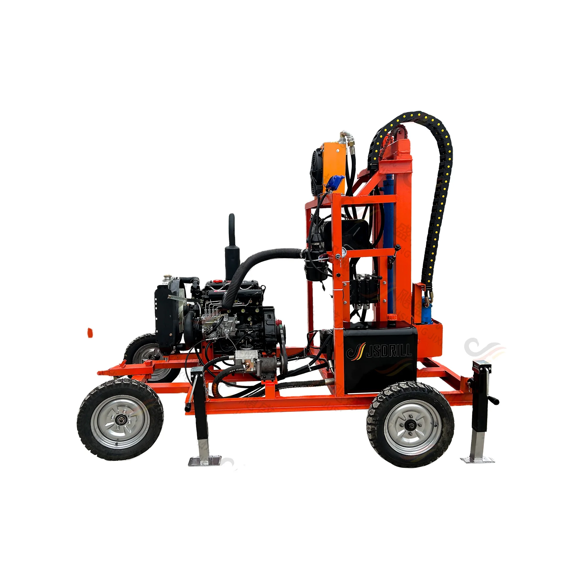 Diamond core sample drill rig soil testing drill rig good price