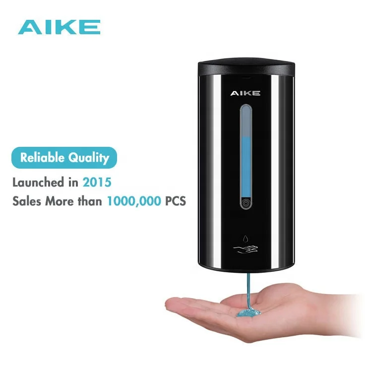AK1205 700ml Stainless Steel Automatic Soap Dispenser Shampoo Dispenser Shower Foam Dispenser