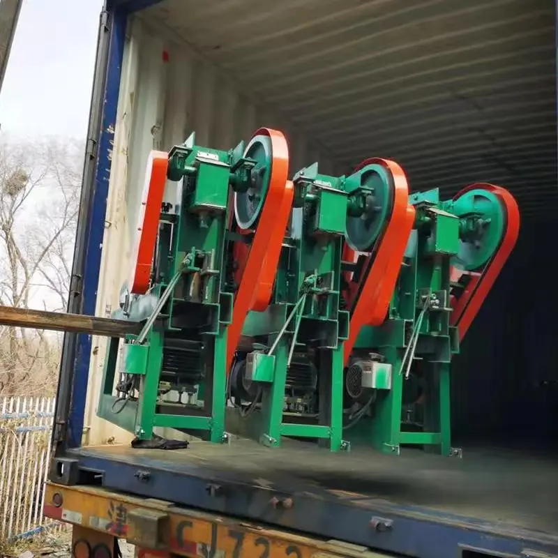  Dechen automatic steel wire straightening and cutting machine made in