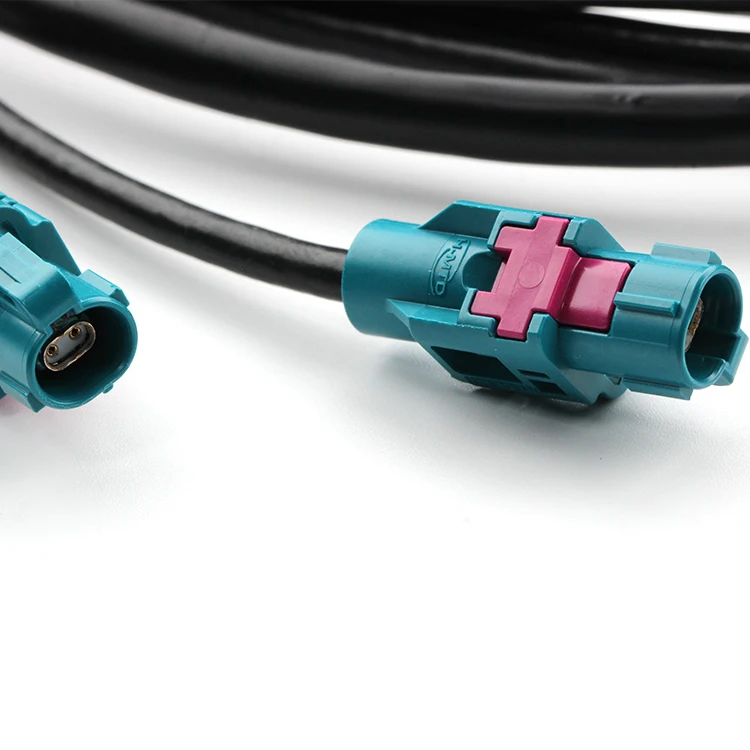 Factory Customizable Car Radio Cable Harting Connector Ix Male For Vehicle Electronics