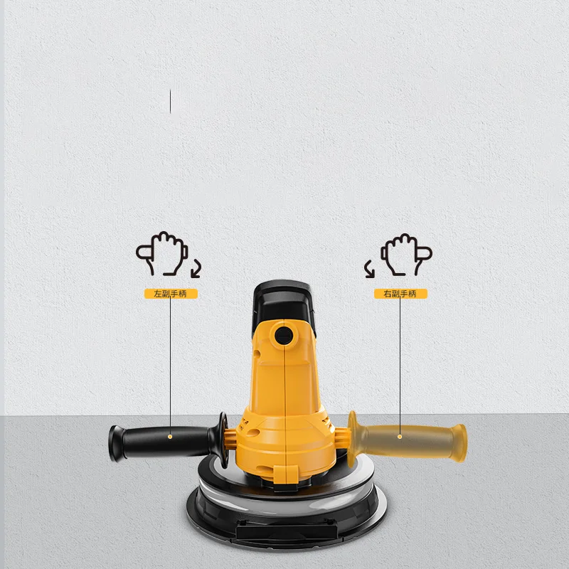 Drywall Corner Sander Electric Dustless Drywall Sander Led Light Wall Sander Tools Wall Putty with Dust Collection Industrial DY