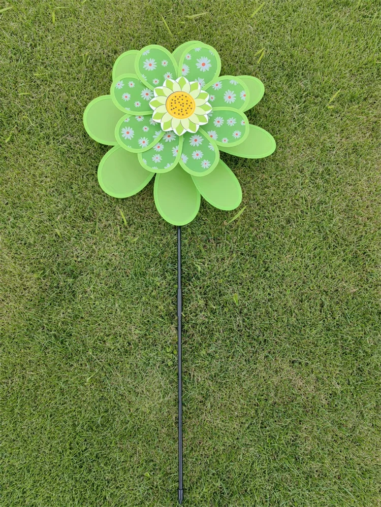 Новые прямые продажи с Фабрики Печати вертушка с двойным слоем из восьми предметов ткань вертушка на открытом воздухе сцена Декорации для торжеств ветряная мельница