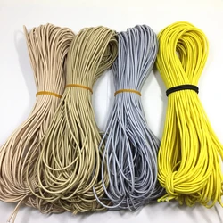 Custom colored polyester 3mm stretchy cord braided round