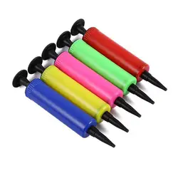 Manufacturers selling 17*3cm PP mini portable soccer ball pump needles balloon hand pump