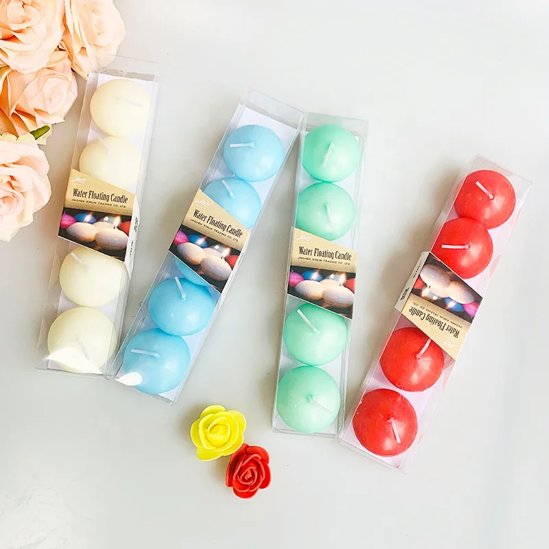 Wholesale perfume floating candle set for  wedding, party, votive occasions with custom private label