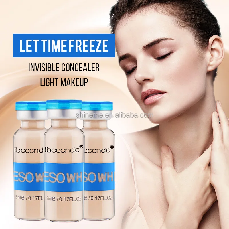 BB Cream White Makeup Liquid Foundation Serum Bb Brighten Whitening Microneedle Liquid Foundation Korean Serum Liquid Foundation