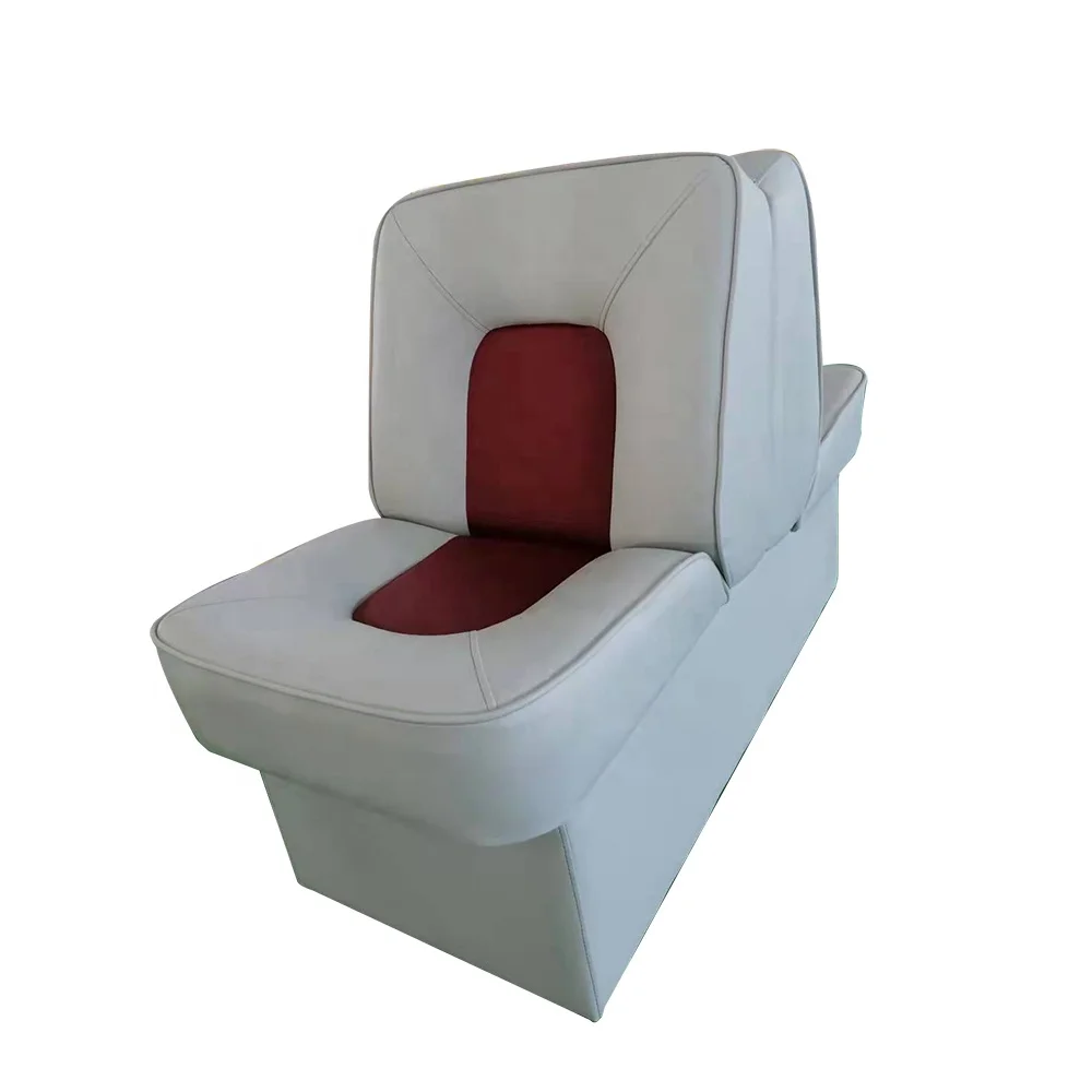 Customized Marine Grade Metal Frame Bucket Style Back to back Boat Seat Lounge Boat Seat