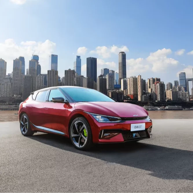 2024 Средний внедорожник для Kia EV6 671 км дальнего действия чистый электрический автомобиль Новый энергетический Лидер продаж