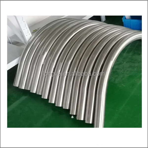 Stainless Steel  304 Pipe Fittings 90 Degree CLR Sweeping Bend with Straight End