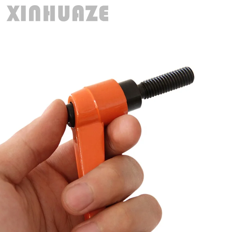 HZ103007 Zinc-aluminum alloy position adjustable clamping handle  7 Shape universal adjustable handwheel knob