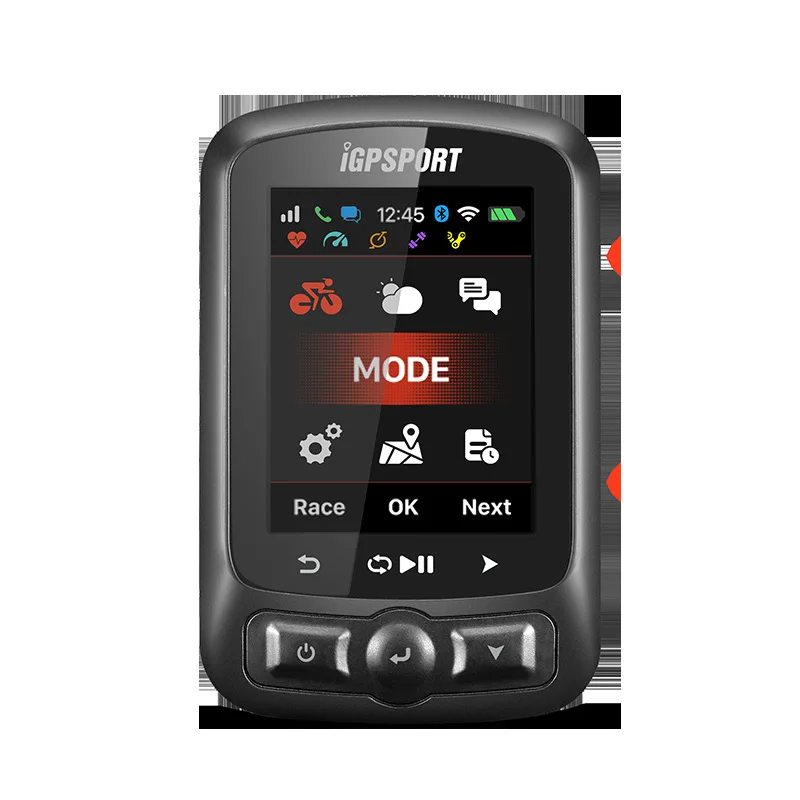 IGS620 gps Велосипедный компьютер с Ble ANT + и WiFi для велоспорта GPS