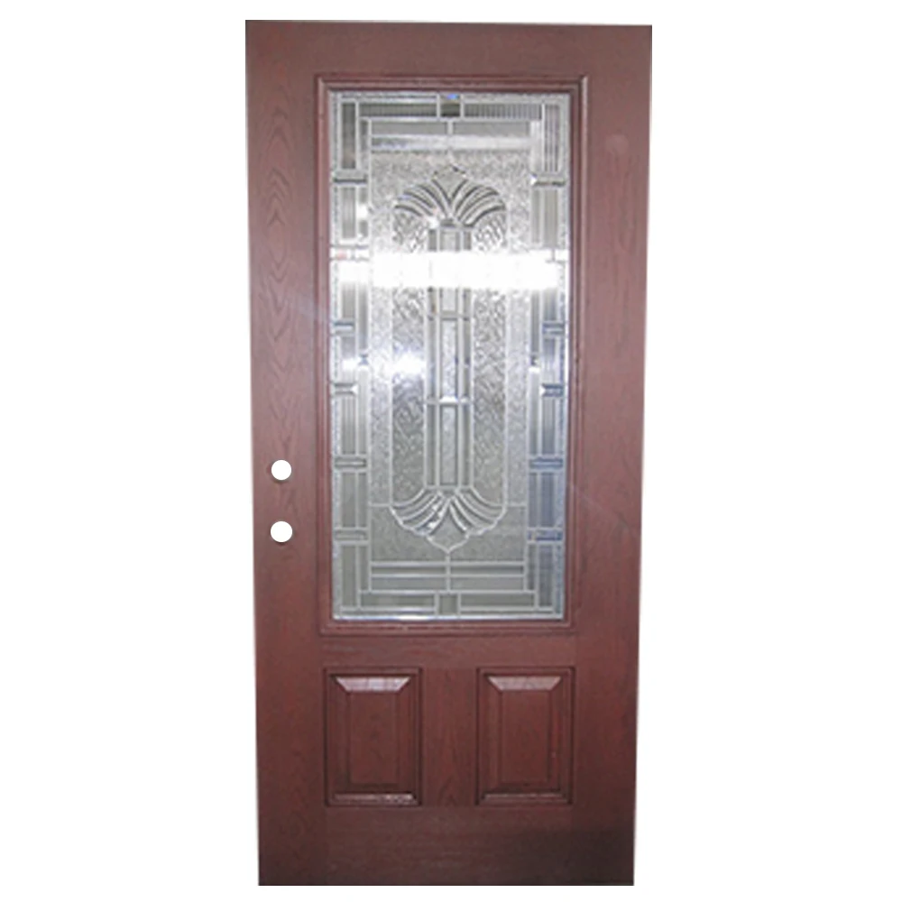 US UK standard GRP FRP glassfiber GFRP SMC double glazing door