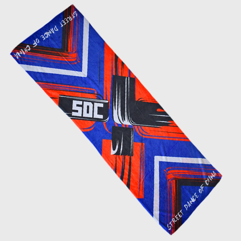 Soft non-irritating microfiber sports towel, gym swimming golf cooling towel