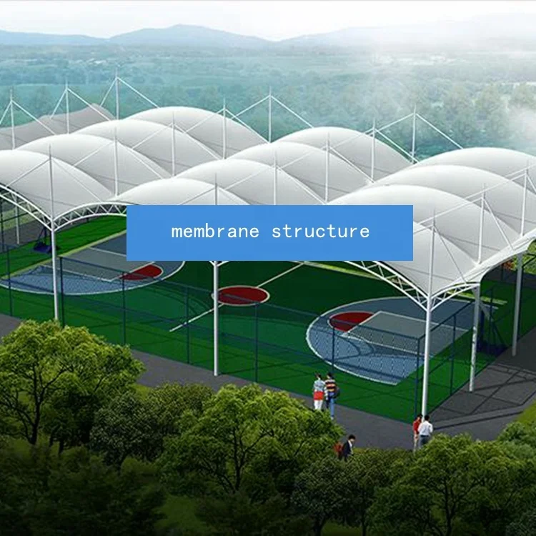 ptfe architectural membrane for airport stadiumcover high tensile construction top film