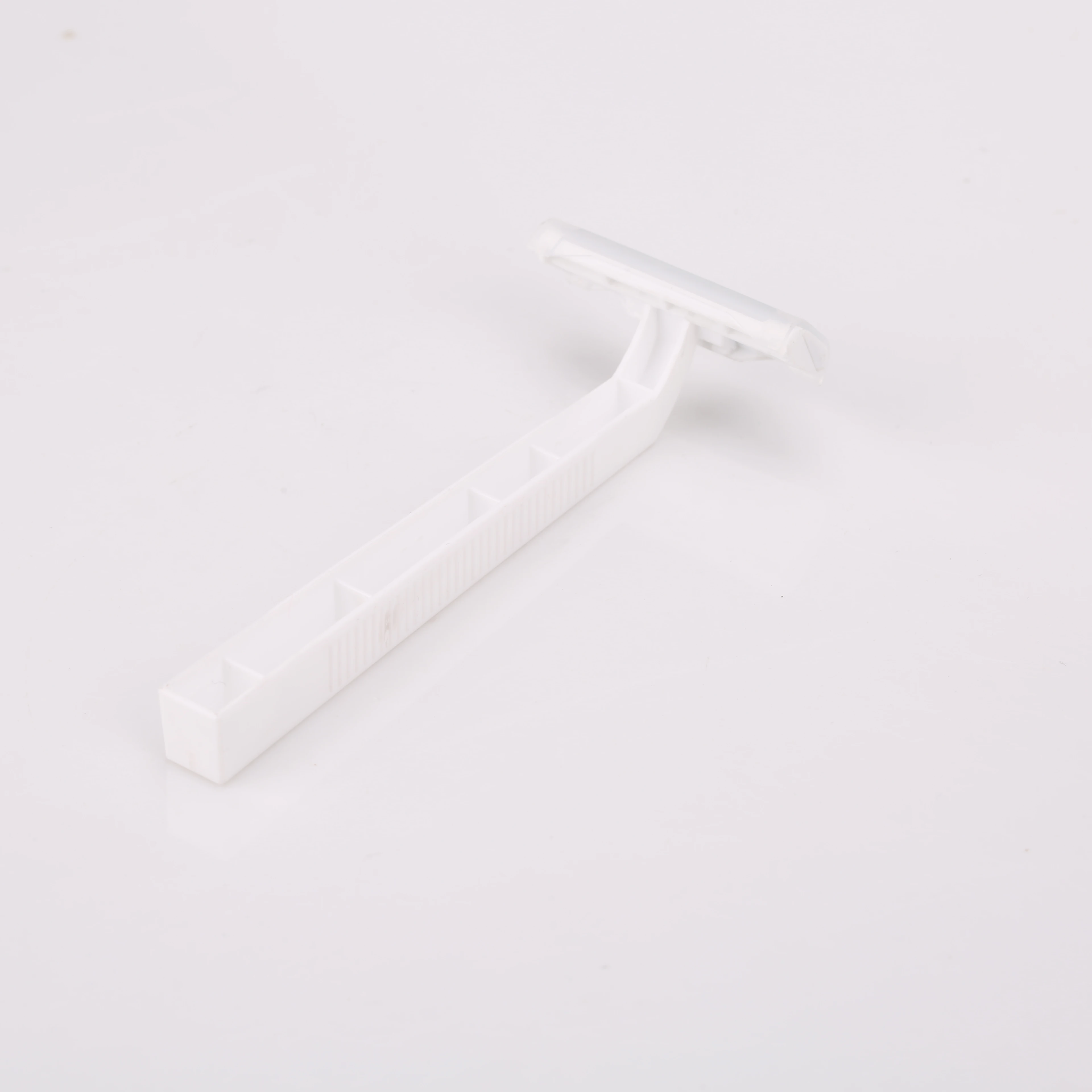 Disposable Razor Blue ABS Custom Logo Razors 2 Blade Platinum Coating Male Hair for Hotel Stainless Steel Twin Blades Plastic