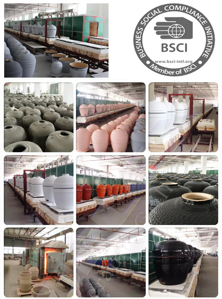 Auplex Kamado bbq 23 Inch Large Garden komodo kitchen barbeque grill outdoor charcoal grill barbecue