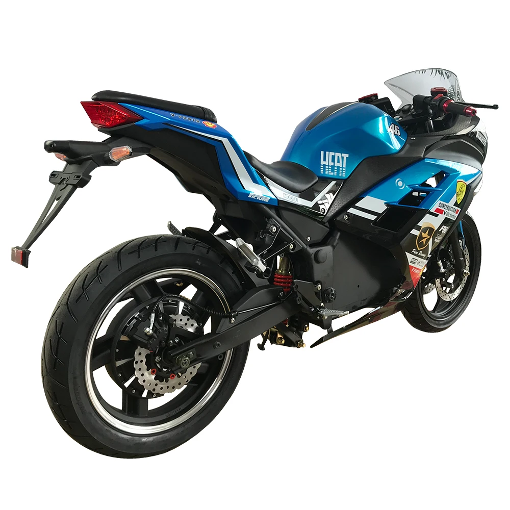 high speed fast 3000w scooter electric motorcycle electric sports bike  Custom Color Long Battery Life Electric Motorcycle