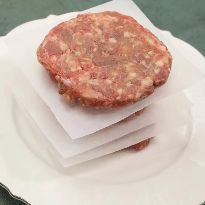 Воск покрытая морозильная бумага для мяса бургер оберточная