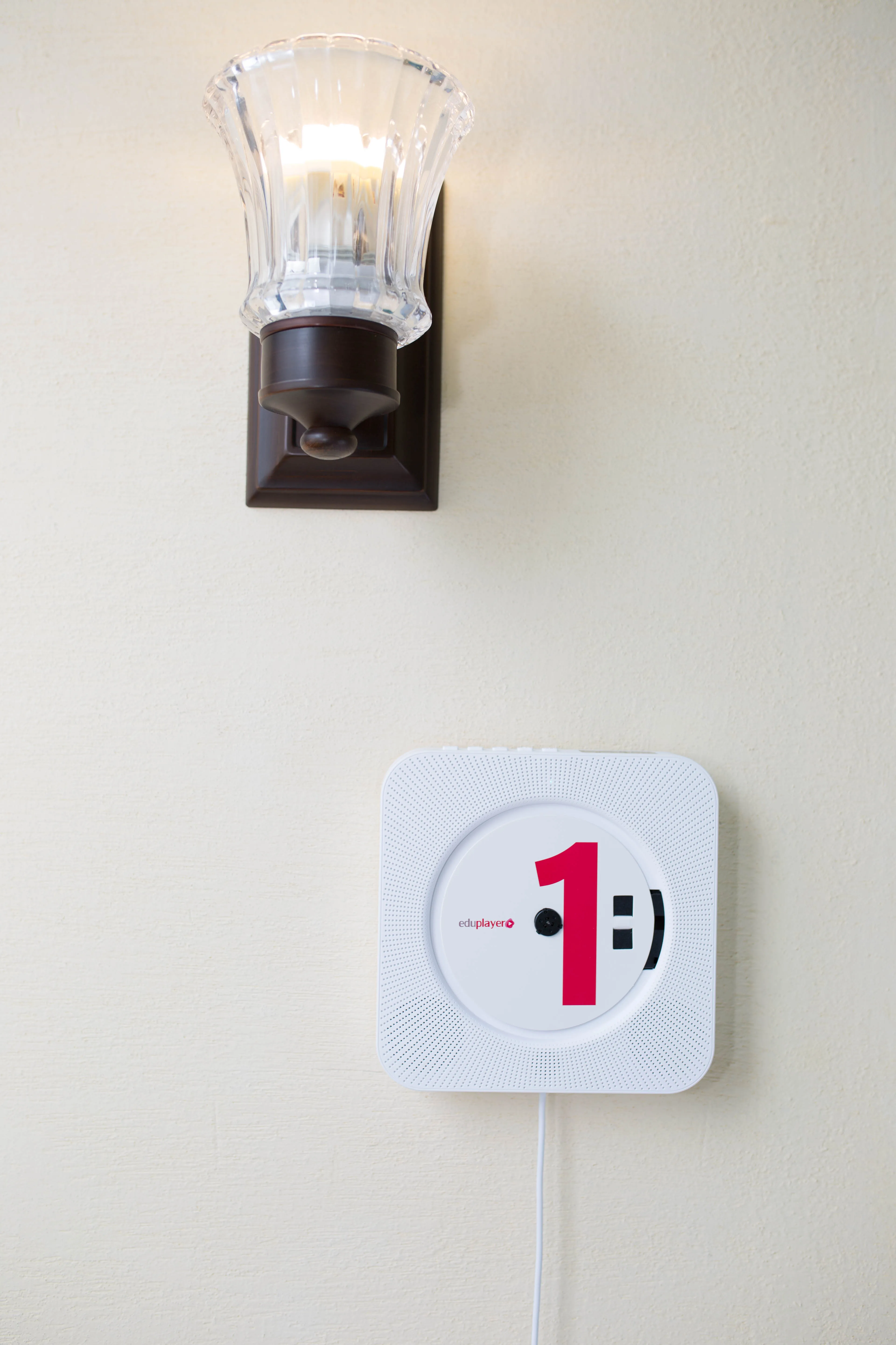 Wall Mountable CD Player with BTH Portable CD Music Player with Remote Control HiFi Sound Speaker FM Radio Support AUX/USB ,Gift