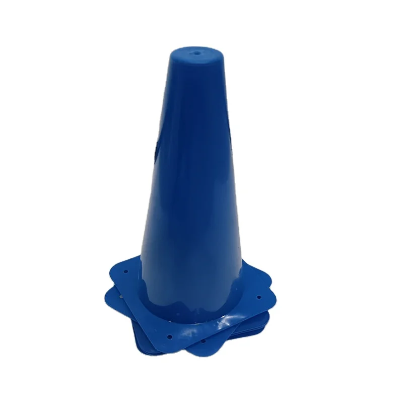 Equipment Supplier Sport Training Bag Novelty Soft Yellow Plastic Disc Football Training Agility Marking Disc Football Cone